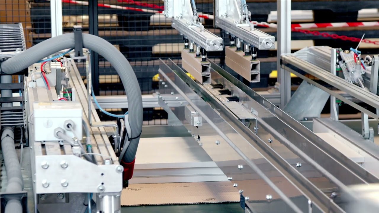 Packaging Automation for Panels and Kit Furniture
