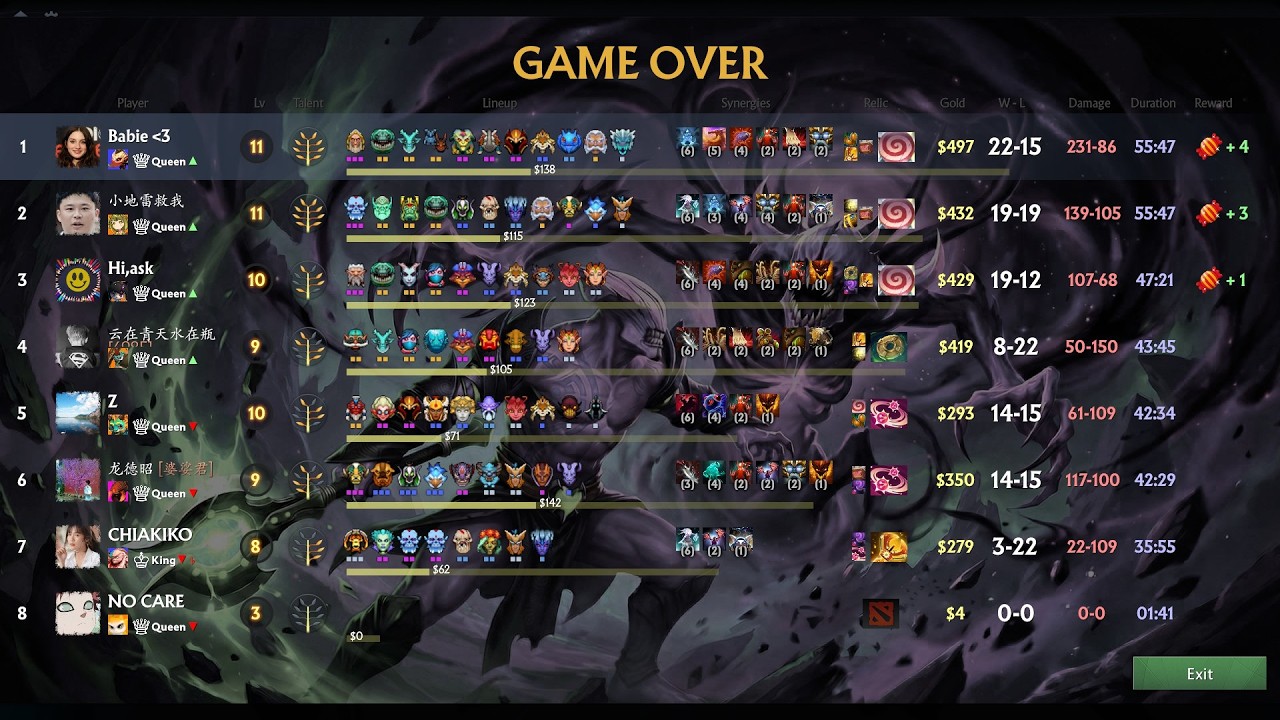 Dota Auto Chess - Trust the EGG!! 5 Dragon game
