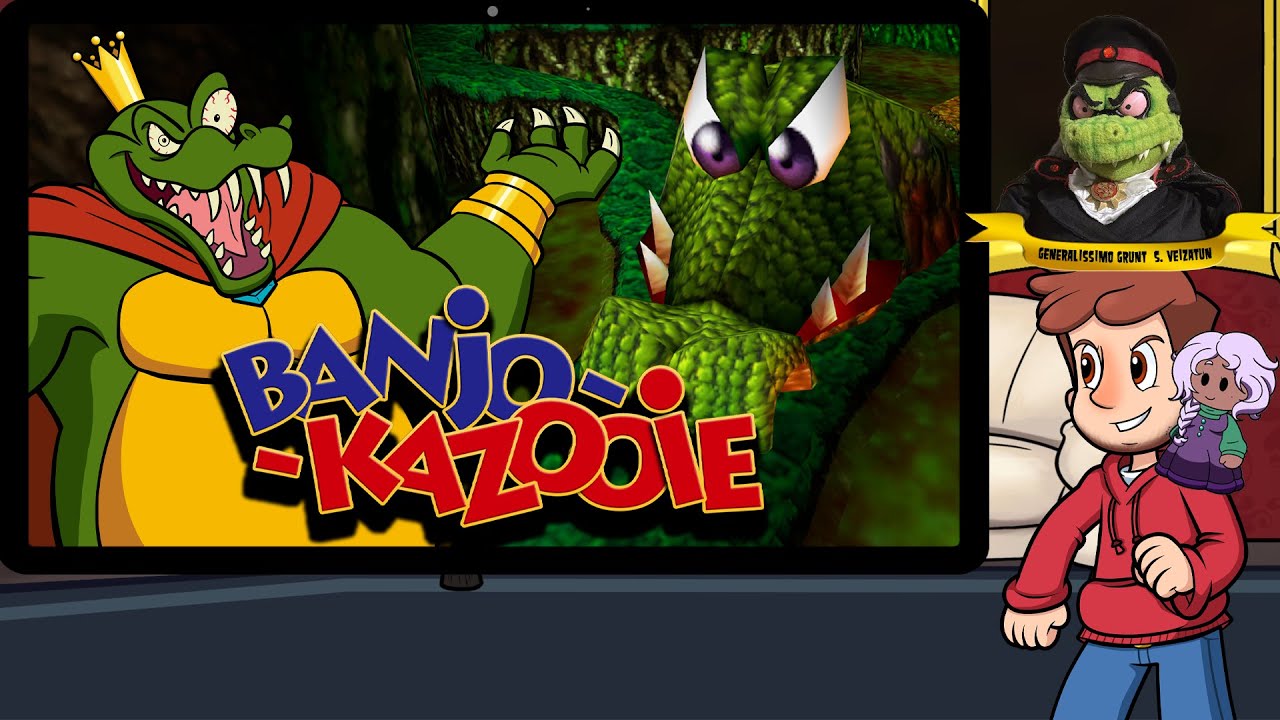 🐻🐦King K Rool in Bubblegloop Swamp! - Banjo Kazooie Part 2