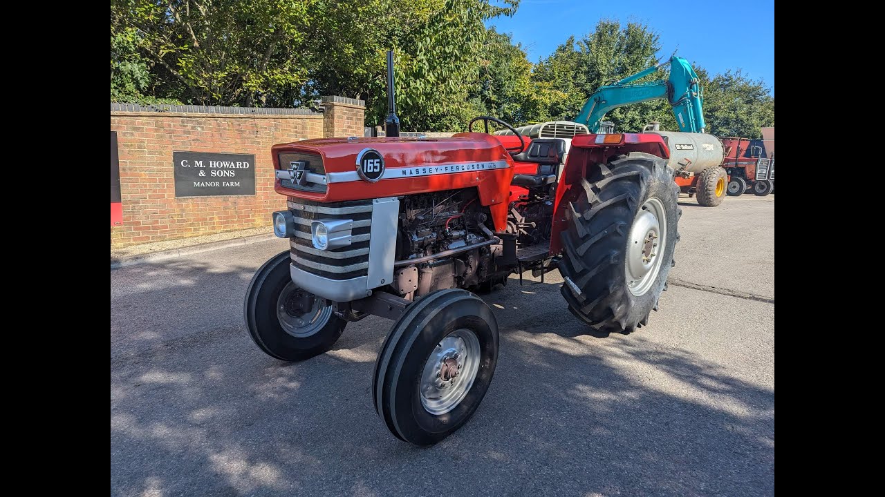 H&S REBUILT MASSEY FERGUSON 165 WALKAROUND VIDEO