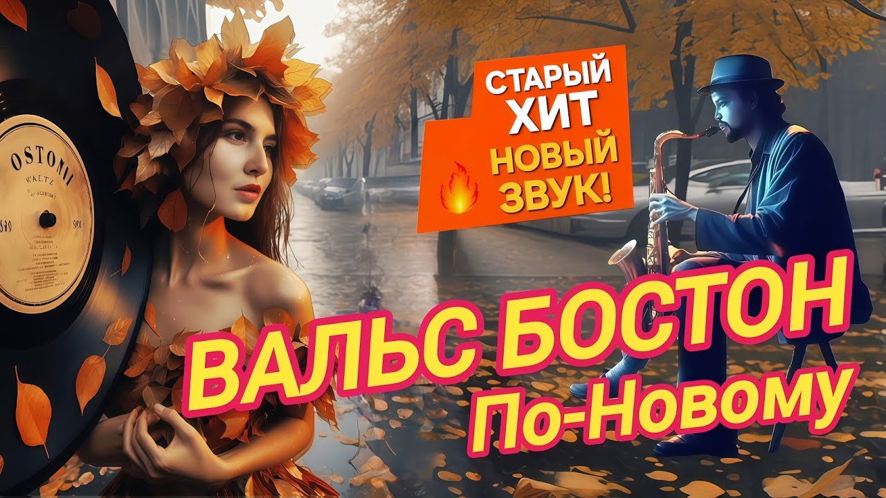 Вальс-Бостон - Два Красивейших Кавера, На Русском и Английском, Новое Звучание, Музыка Для Души 🎷💔