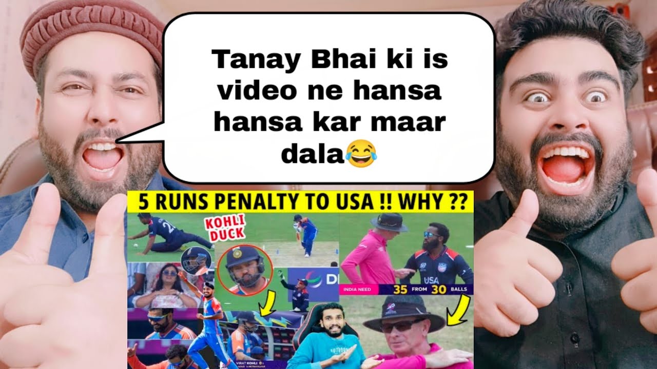 INDIA VS USA 5 RUNS PENALTY 🤔 ARSHDEEP SINGH 4 WICKETS | VIRAT KOHLI DUCK 🦢 T20 WC 2024