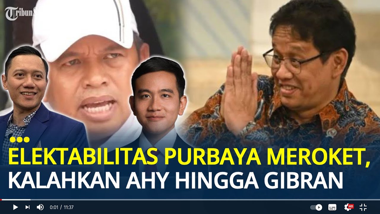 Survei Terbaru Elektabilitas Menkeu Purbaya Meroket, Kalahkan AHY Hingga Gibran