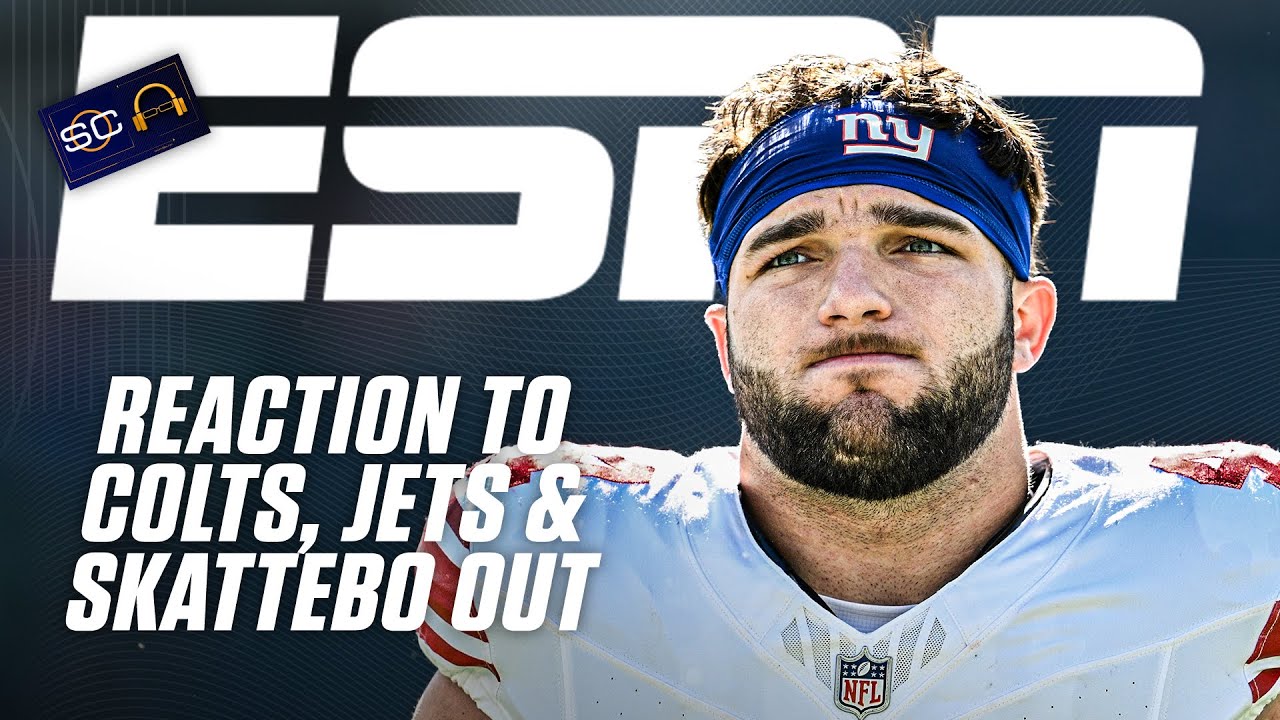 REACTION to NFL Week 8🍿 Kyle Brandt mourns for Skattebo + Jets-Bengals was 'HILARIOUS' | SC with SVP