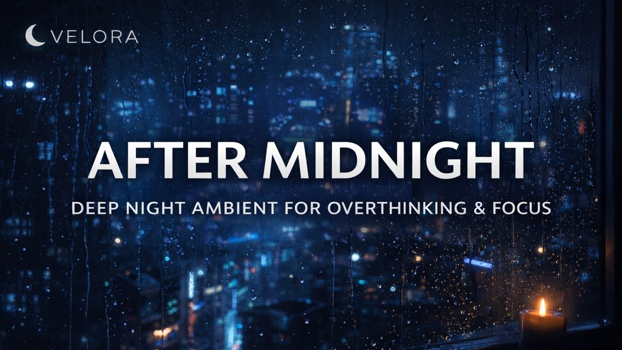 Dark Night Ambient 🌌 Calm Music for Anxiety & Late Night Study