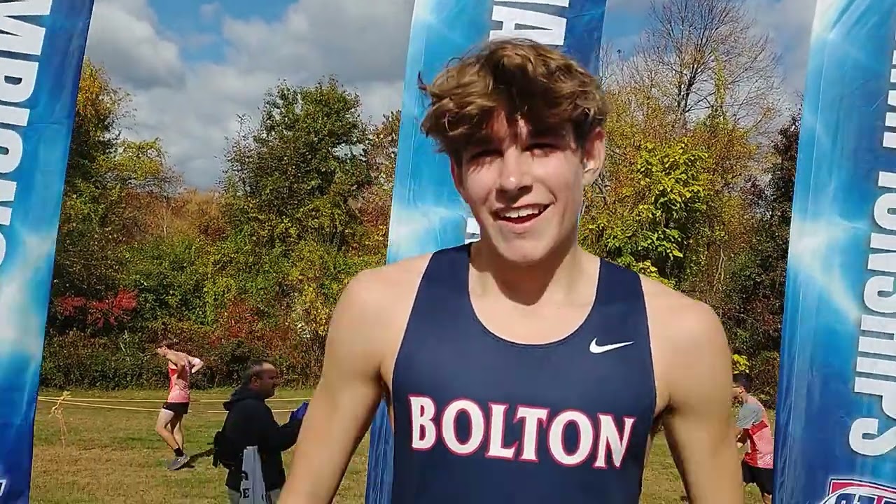 2025 CIAC Division XC S Champion Dominic Lombardo