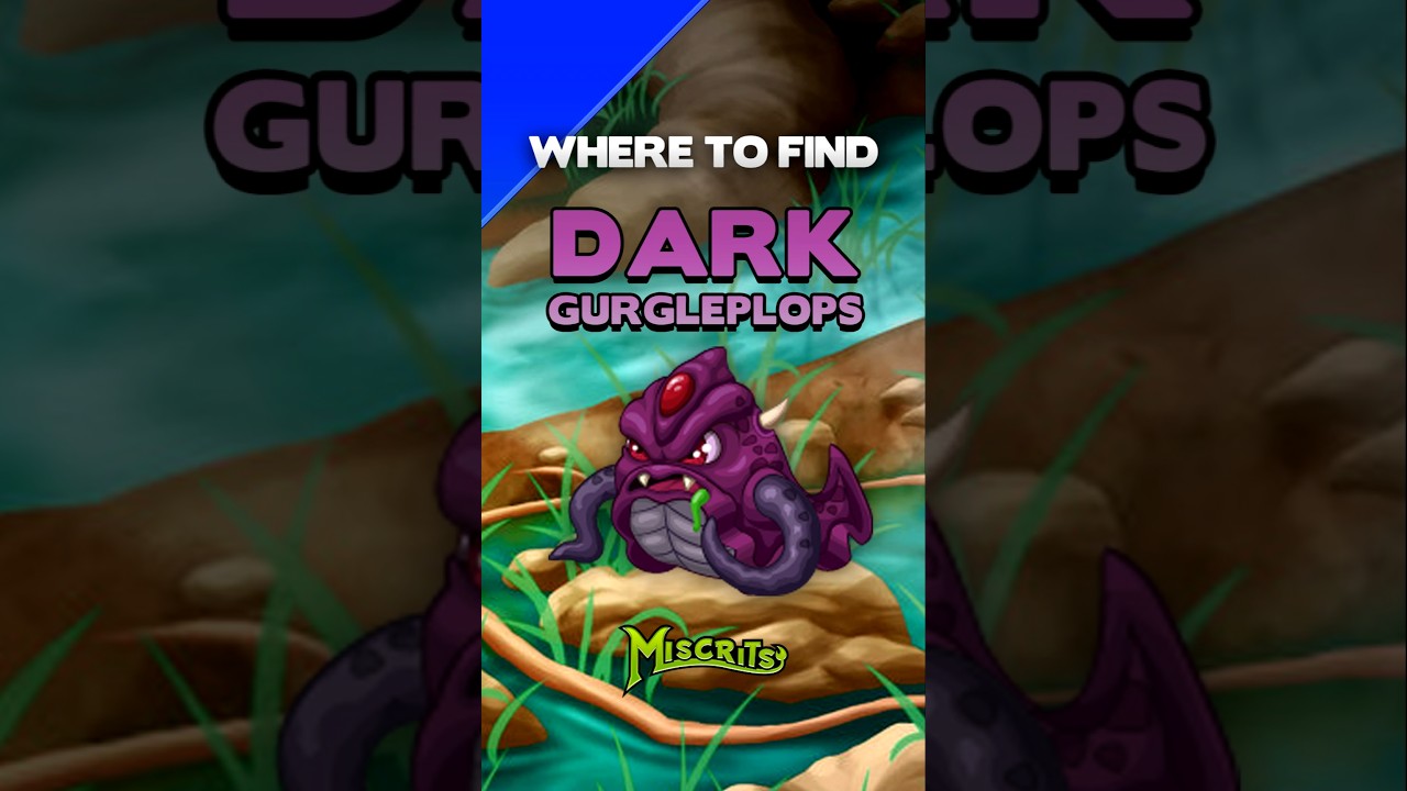 Dark Gurgleplops Location (Miscrian Jungle) - Miscrits
