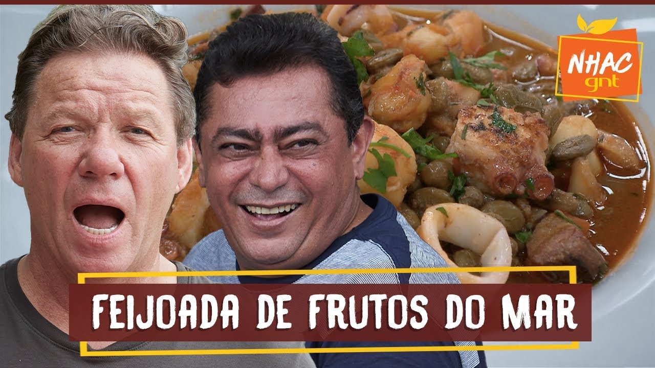 Feijoada de frutos do mar com feijão verde | Claude Troisgros e Batista | Que marravilha!
