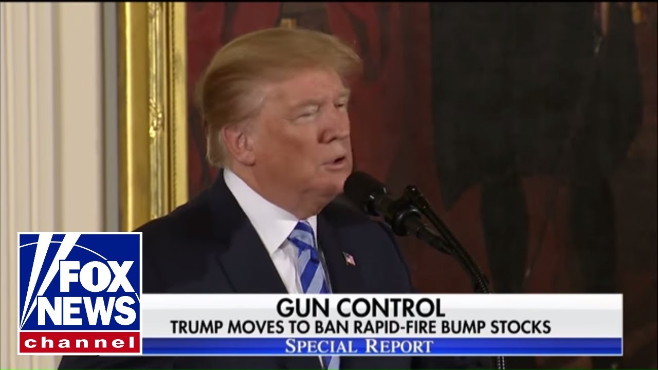 President Trump moves to ban rapid-fire bump stocks