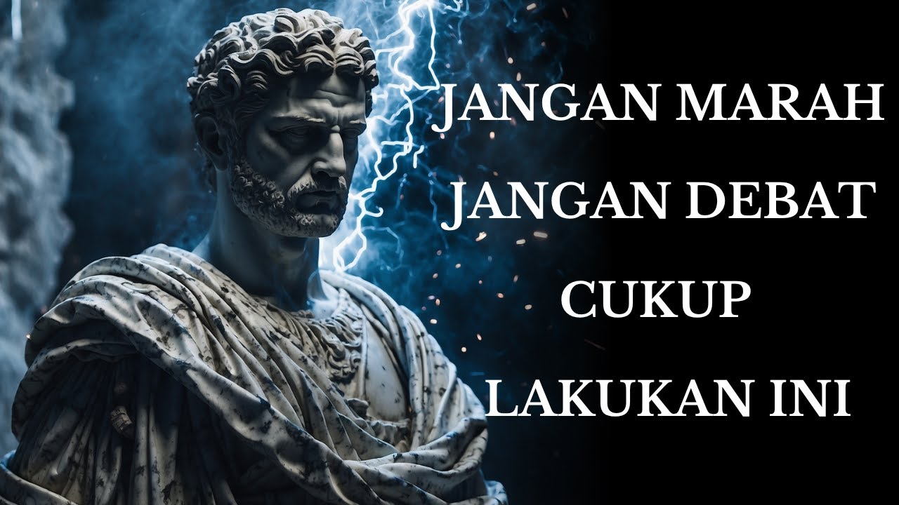 Lakukan INI Agar TIDAK PERNAH LAGI Marah Pada Siapa Pun Atau Apapun┃Filosofi Stoikisme