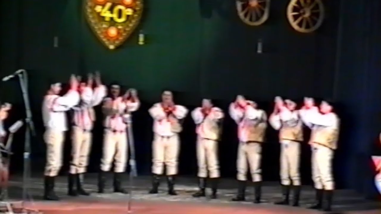 Oslavy 40. výročia založenia Folklórneho súboru Mostár 1995 → Archívne video [Brezno, Slovensko]