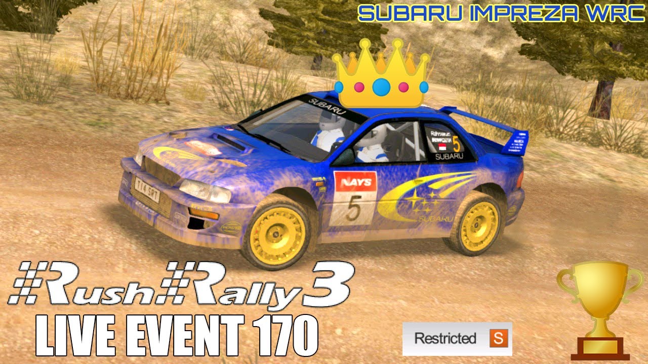 Rush Rally 3 - Subaru Impreza WRC Tribute (Live Event 170 Victory)