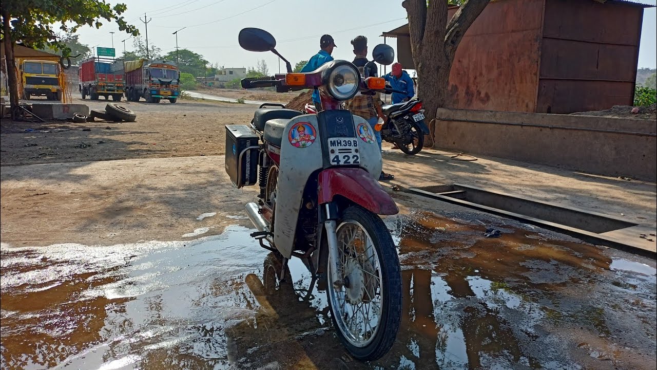 Bajaj M80 Major 4 STROKE #bajajm80 Major 4 STROKE Washing after Engine Work