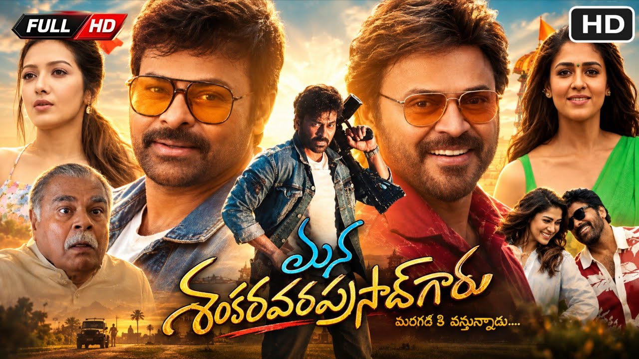 Mana Shankara Vara Prasad Garu Telugu (2025) Latest Full Movie Breakdown | Chiranjeevi | Venkatesh