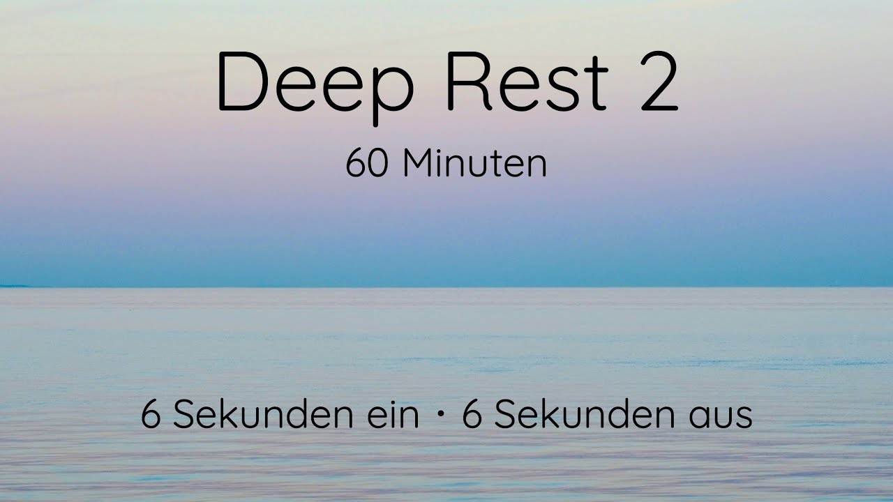 Rhythmus für kohärentes Atmen 6 Sek. ein/aus | 60 Minuten