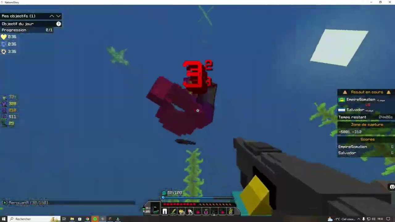 DROP DE DEMO + HACHE ICE  | NationsGlory #ZAP7