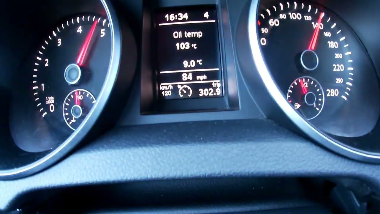 Golf gti mk6 (stage 1) - Acceleration and consumption tests