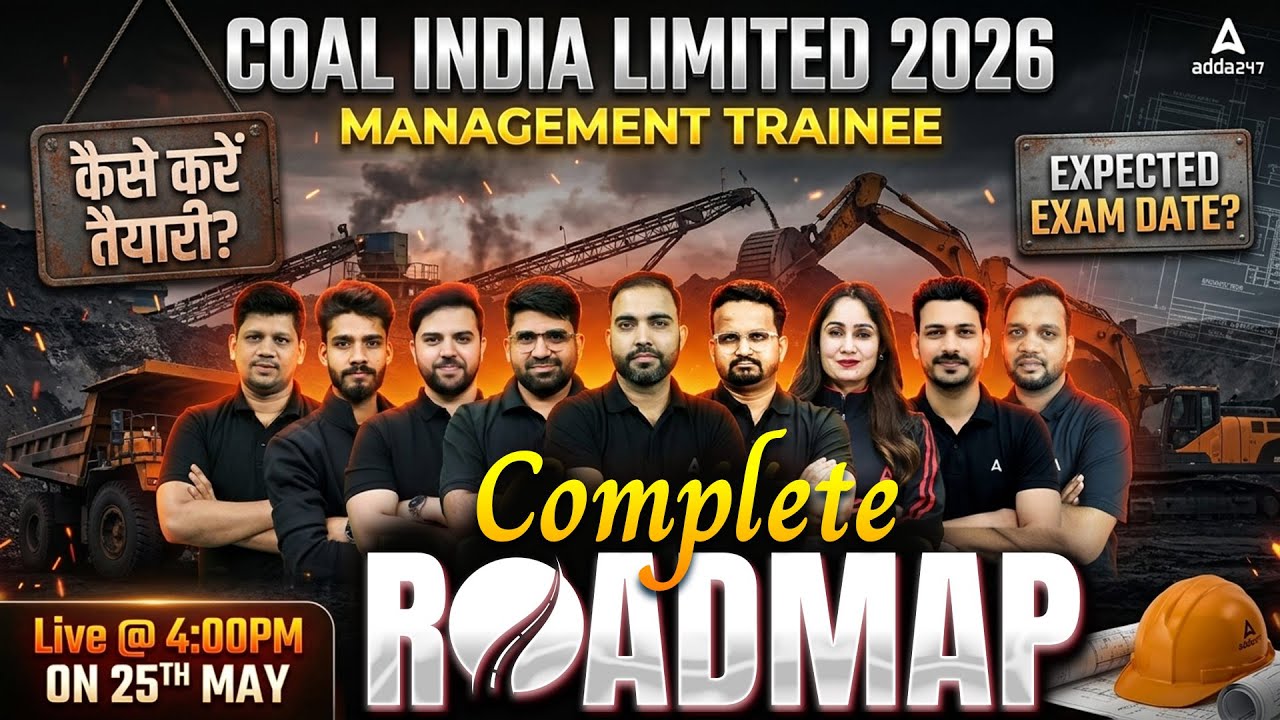 Coal India MT 2026 Complete Roadmap | Syllabus, Exam Pattern & Preparation Strategy