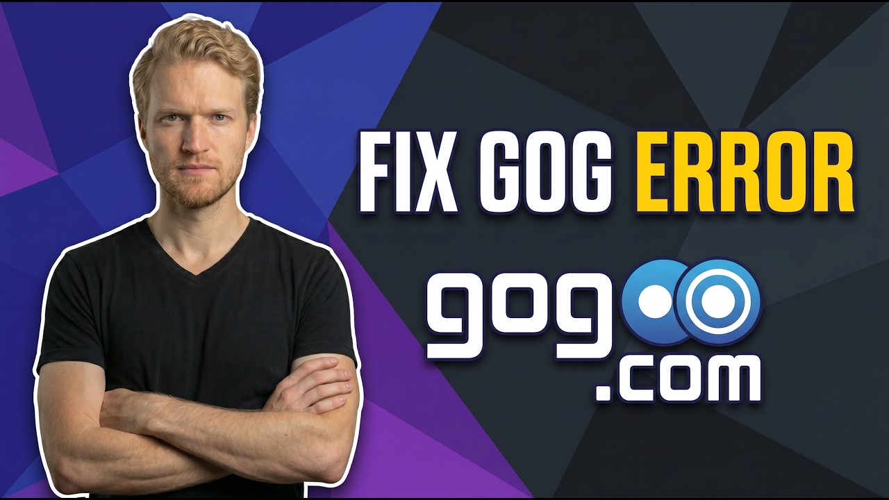 Fix GOG Error (Quick Troubleshooting Guide)
