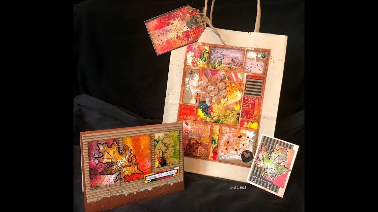 Mixed Media Mail Art Collaboration - Fall/Autumn