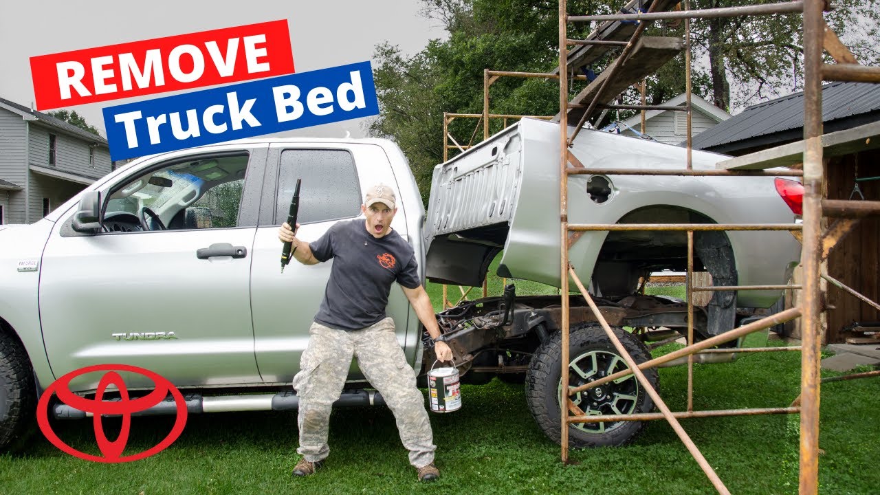 Как снять багажник с Toyota Tundra 2-го поколения