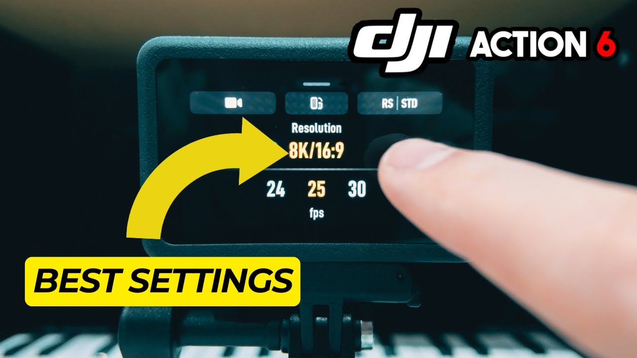 DJI Action 6 — Оптимальные настройки + тестовые кадры (новая прошивка)