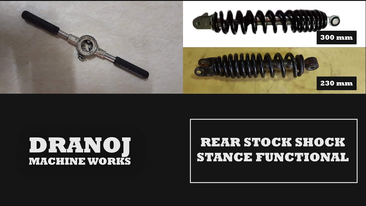 how to stance your stock rear shock
