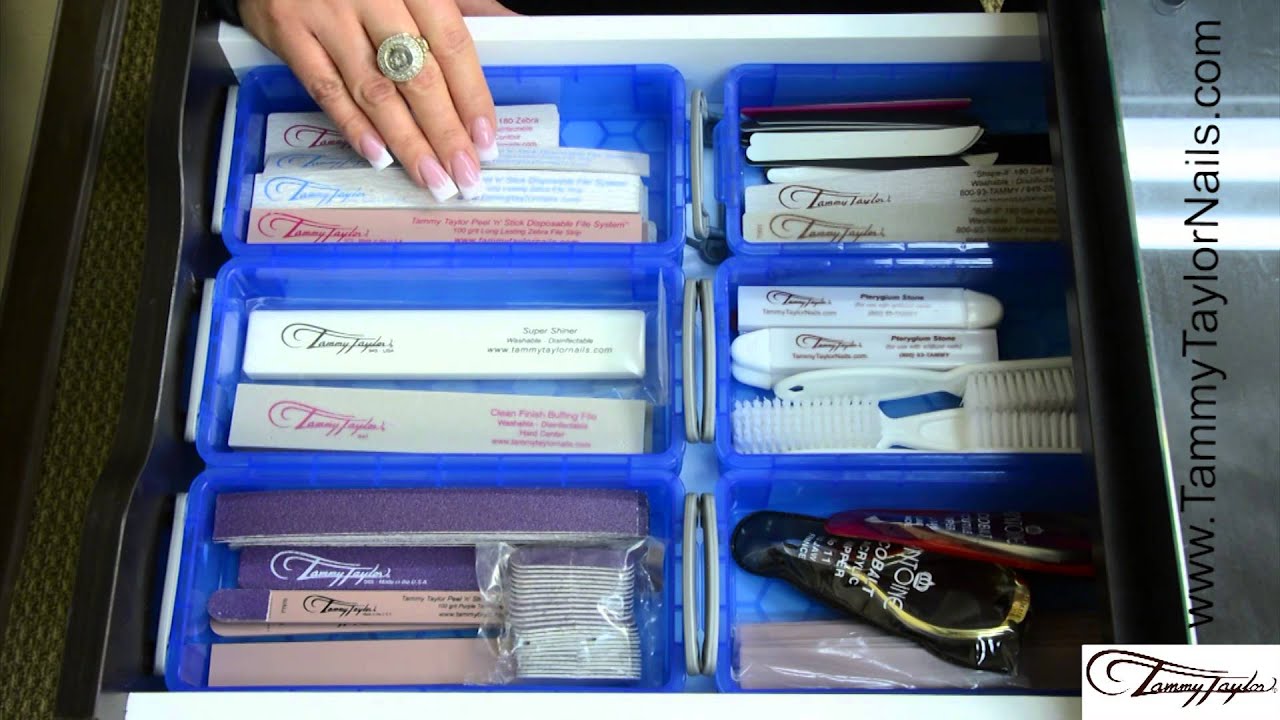 ♡ Tammy Taylor How to set up a Nail Station
