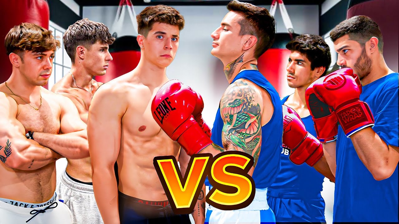 3 CULTURISTAS vs 3 BOXEADORES PROFESIONALES ¿Quién es Más Fuerte?