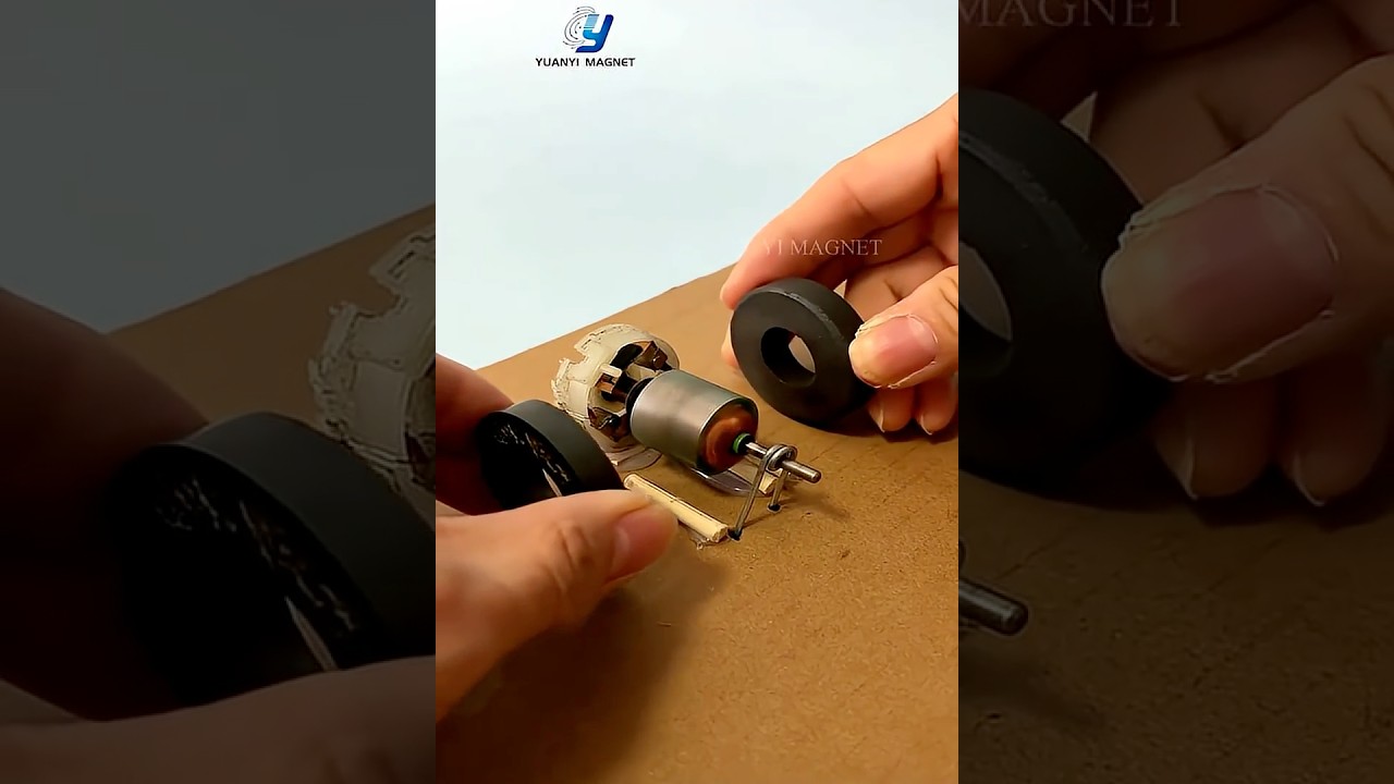 No Wheels, No Friction! How Maglev Works in 60 Seconds#magne#Strong Magnets#Neodymium Magnets