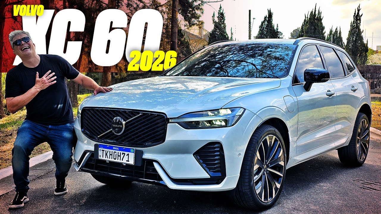 Novo Volvo XC60 Ultra Dark -  O ÚLTIMO A COMBUSTÃO? O QUE MUDOU? MELHOR QUE BMW E AUDI? E OS PREÇOS?