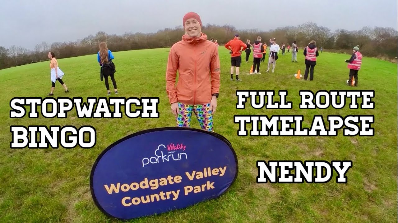 Woodgate Valley parkrun - can I complete my stopwatch bingo?