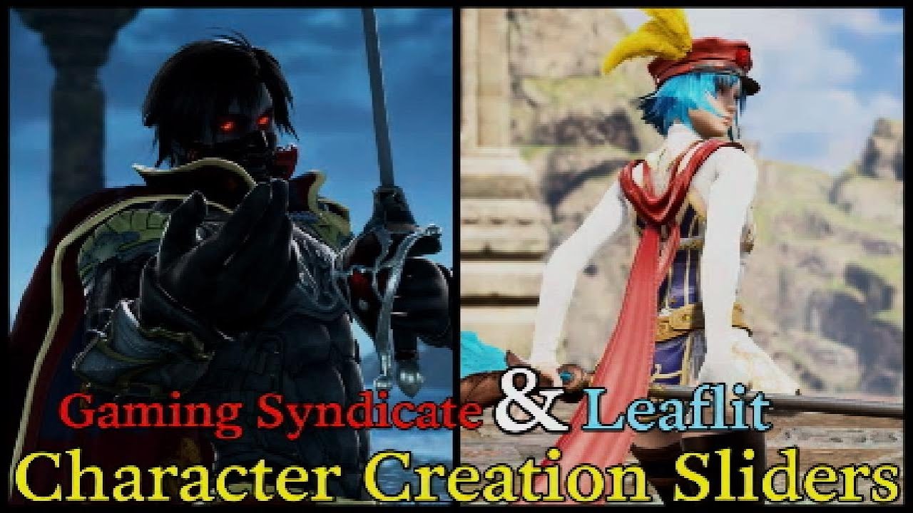 GamingSyndicate & Leaflit Character Sliders