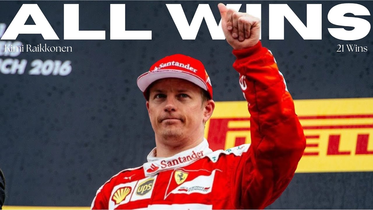 Kimi Raikkonen | All 21 wins