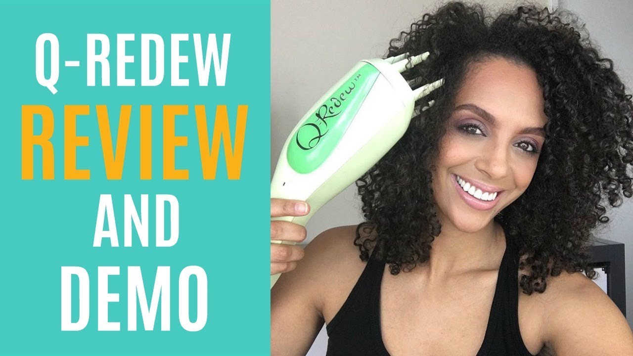 Q-REDEW | REVIEW & DEMO ON FINE, CURLY HAIR | DISCOCURLSTV