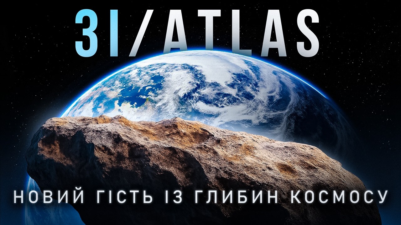 Міжзоряна комета 3I/ATLAS. Все що потрібно знати про гучне відкриття