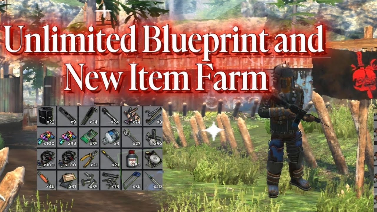 Tomorrow MMO: Unlimited New Items and Blueprint Farm