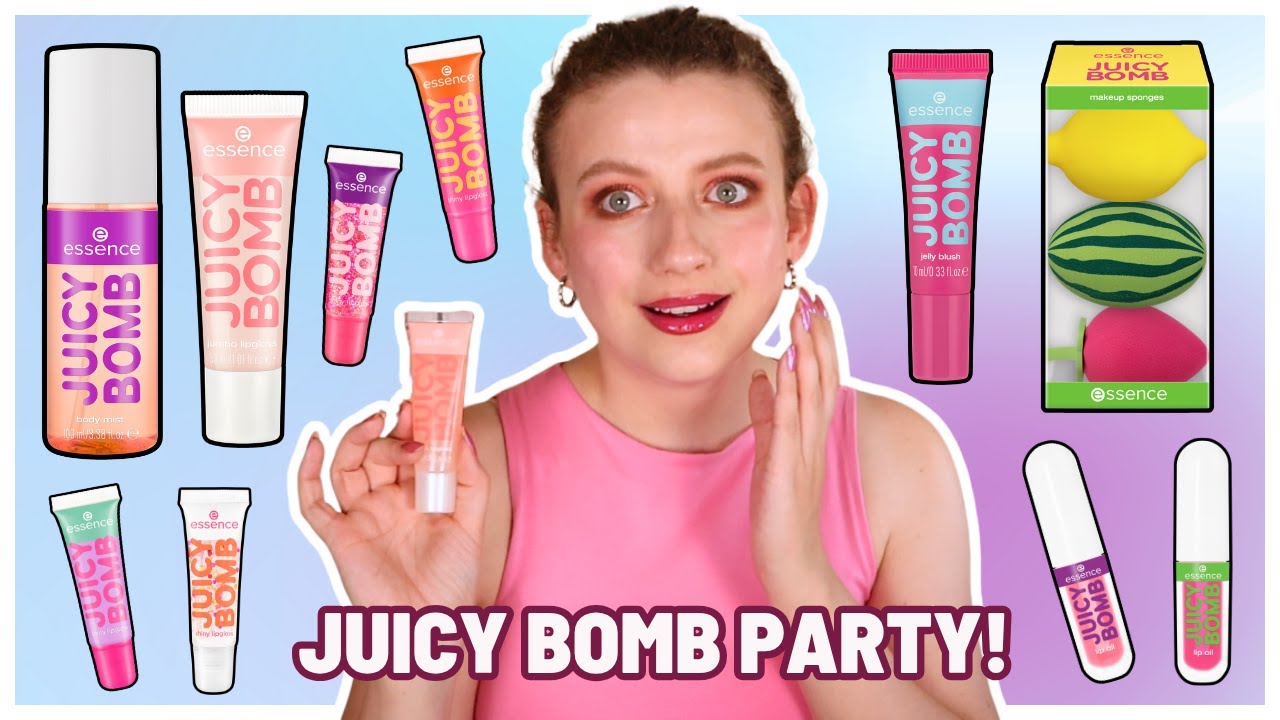 ESSENCE JUICY BOMB PARTY TREND EDITION TESTED / TRY-ON + FIRST IMPRESSIONS!