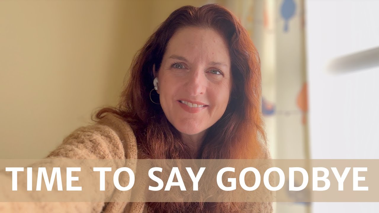 MY LAST VIDEO Time To Say Goodbye
