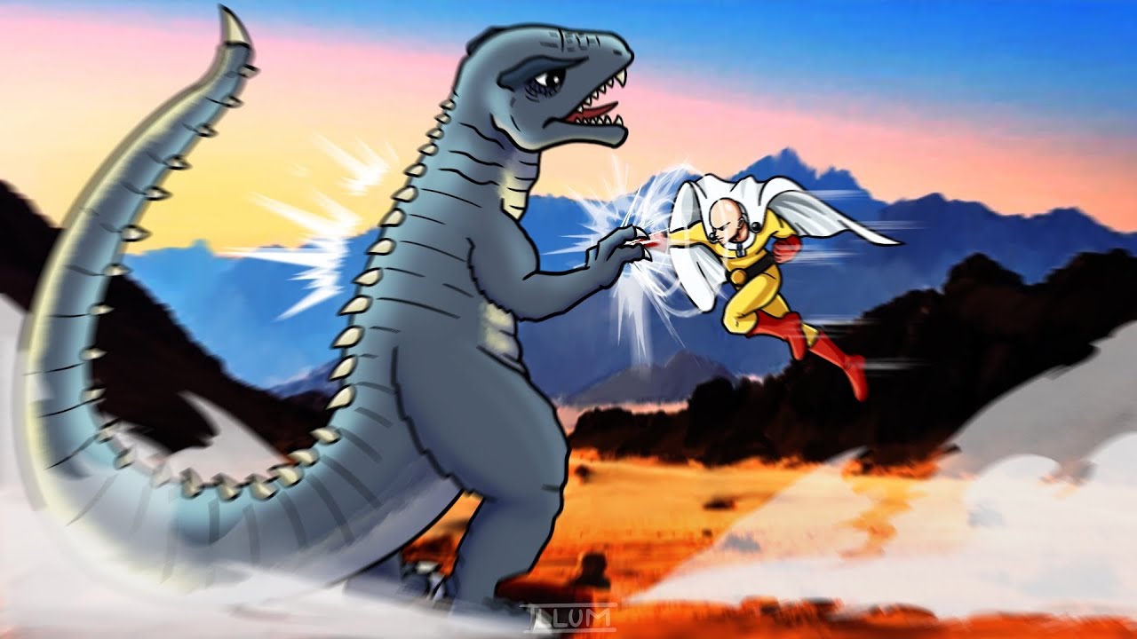 Godzilla VS One Punch Man | Saitama vs Gorosaurus | Powerscaling