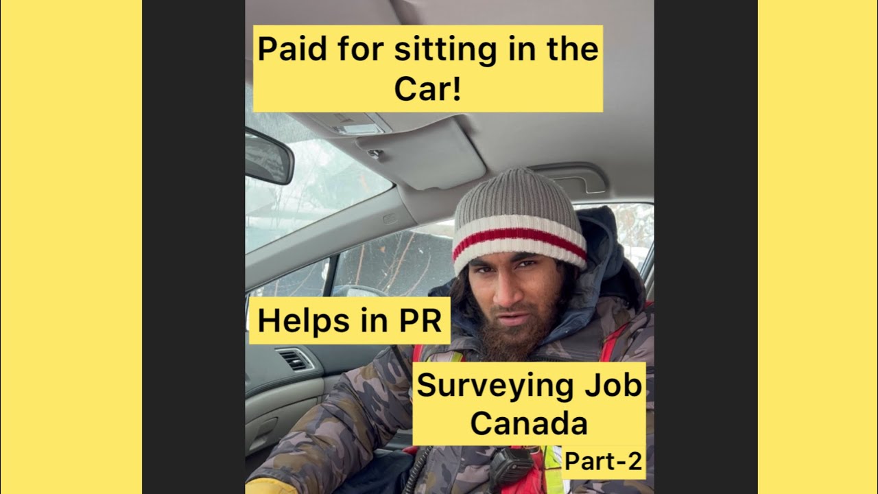 Field job In Canada after Civil engineering or Construction management. -Surveying (part 2)