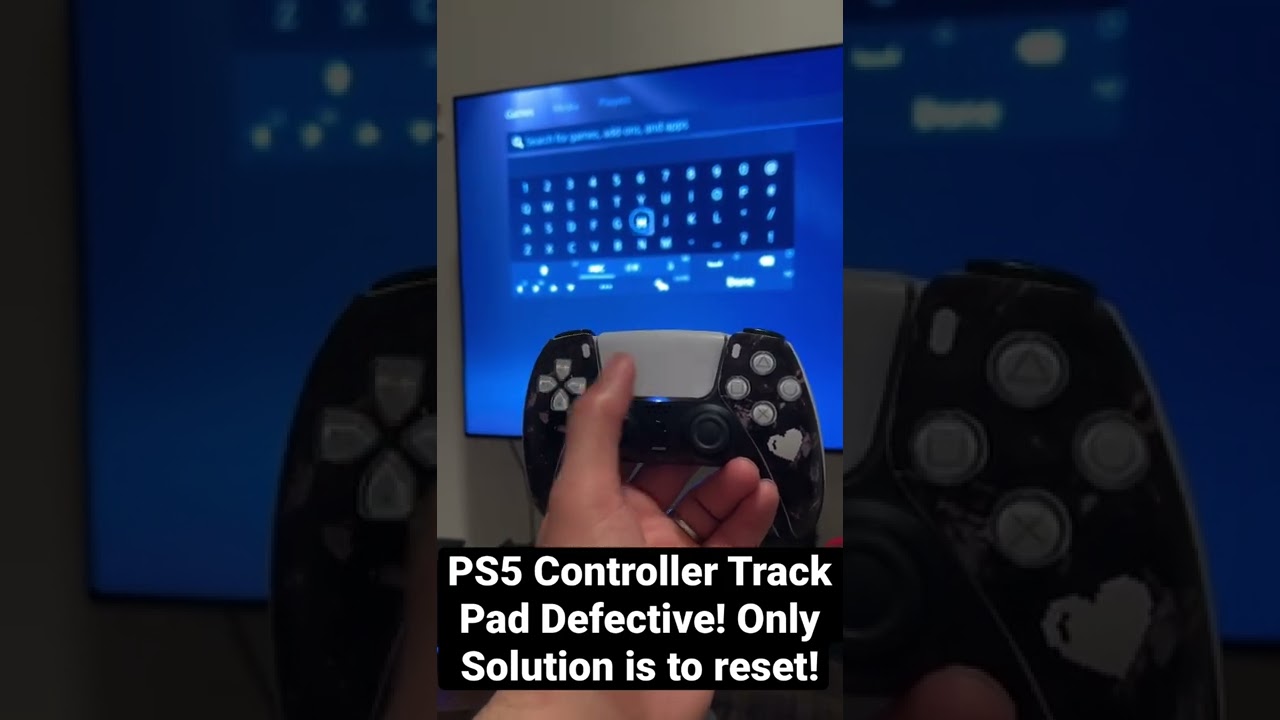 Неисправность трекпада контроллера PS5