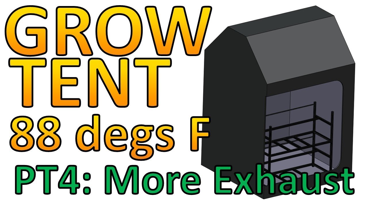 GPU mining in a grow tent ⛺️ More exhaust (PT 4)