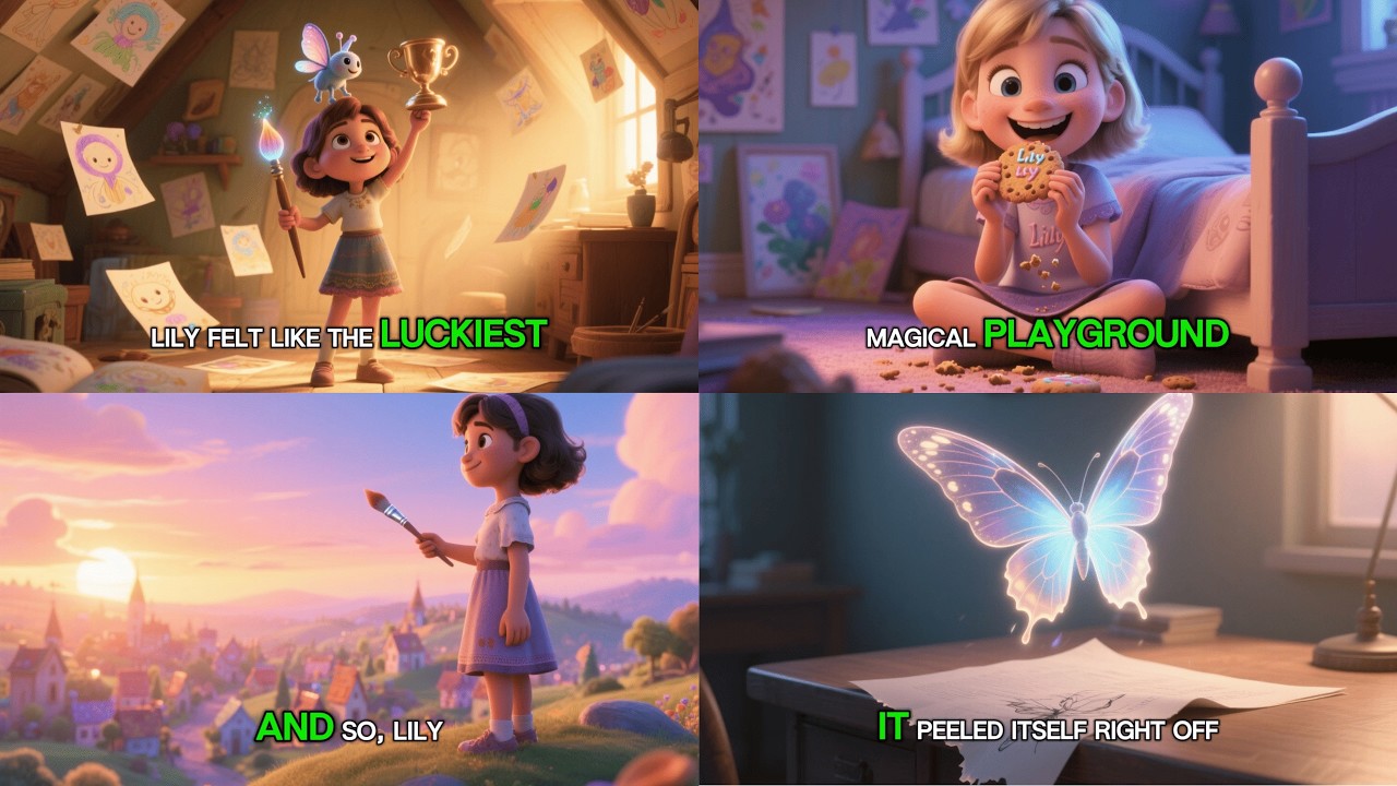 The Magic Paintbrush 🎨✨ | A Magical Adventure for Kids