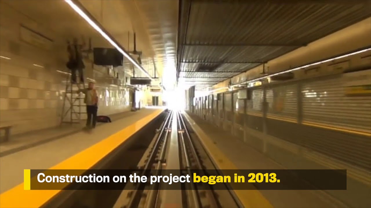 Evergreen line opens