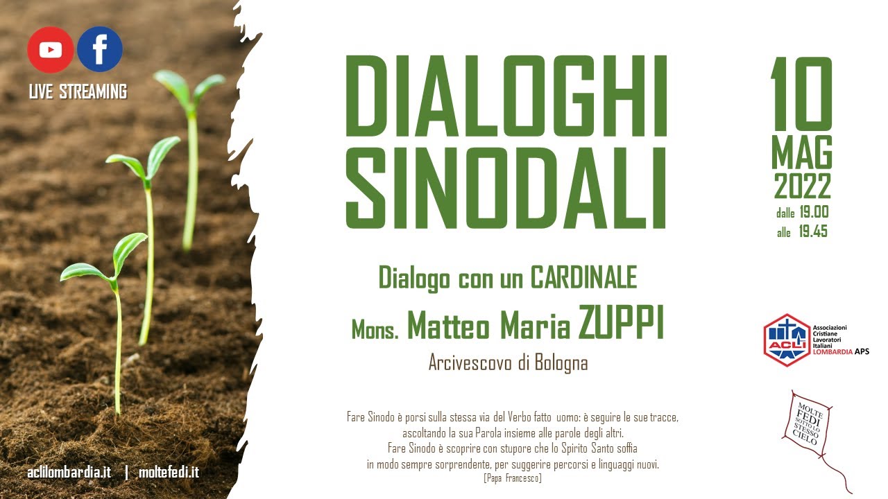 Dialoghi Sinodali | Cardinale MATTEO ZUPPI