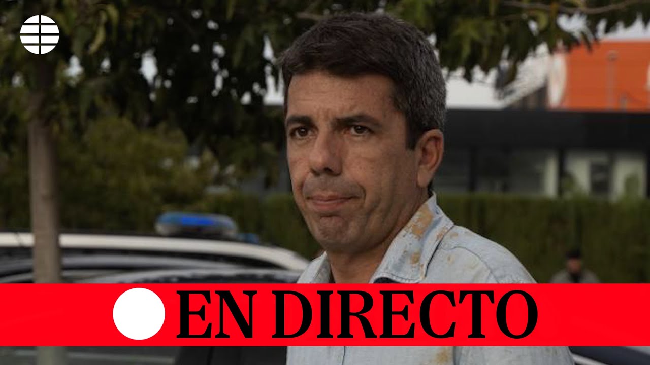 🔴 DIRECTO | Mazón hace una declaración institucional tras el pleno extraordinario del Consell