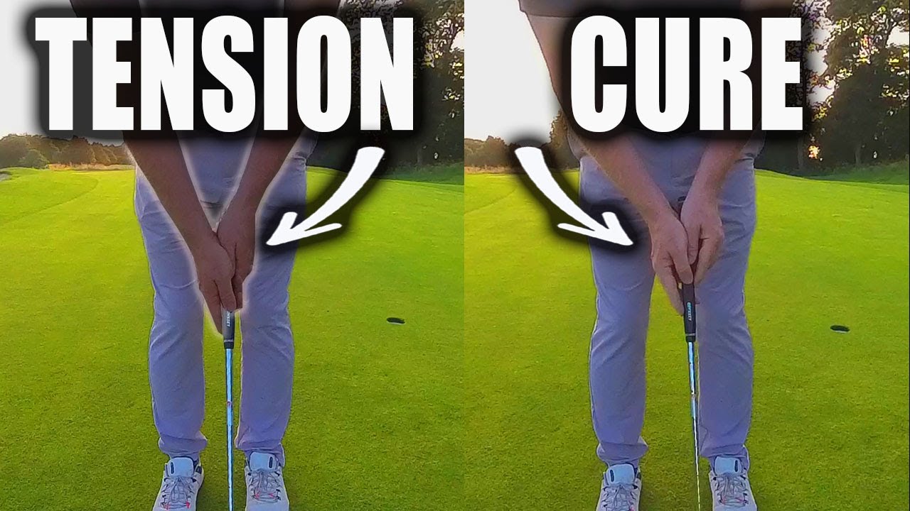 Putter Grip Tension Cure || Golf Tip || Putting Yips Help || Scratch At 50