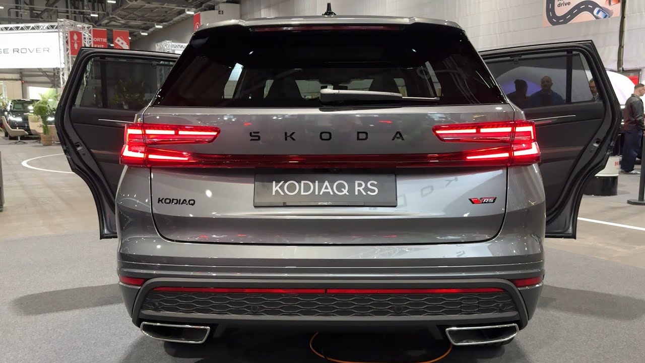New SKODA KODIAQ RS 2025 - PRACTICALITY test & TRUNK SPACE (7 seater)