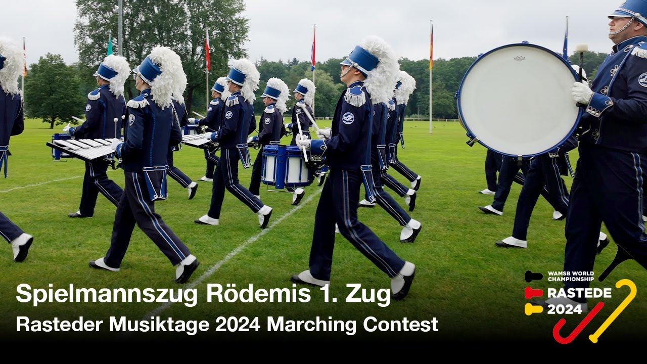 Spielmannszug Rödemis 1. Zug - WAMSB Marching Contest - Rasteder Musiktage 2024